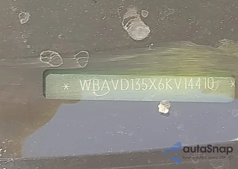 2006 BMW 325Xi from USA, damaged, VIN WBAVD135X6KV14410